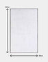 Pure Cotton Cosy Weave Towelling Mat